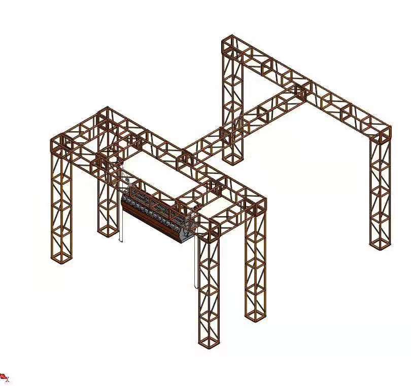 3D全息霧幕機/霧屏/水霧簾安裝調試示意圖效果圖